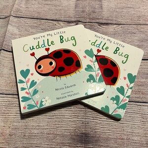 kids books set of 2 "you're my little cuddle bug"